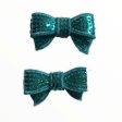 Mini Sequin Hair Bow Clips Fashion