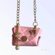 Pink Quilted Butterfly Pick-Up Bag Sale