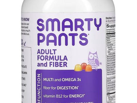 SmartyPants Vitamins, Adult Formula and Fiber, 180 Gummies For Discount