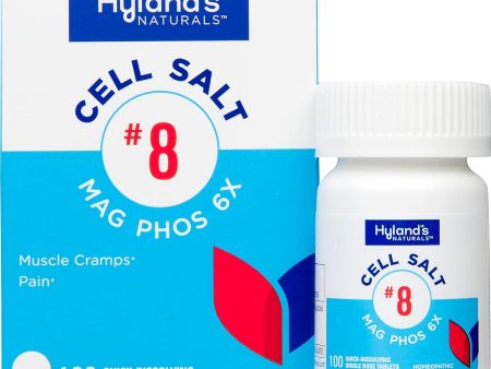 Hyland s, Cell Salt #8 Mag Phos 6x, 100 Quick-Dissolving Single Tablet Doses Online Hot Sale