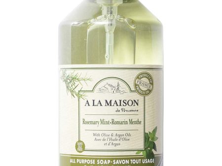 A La Maison de Provence, Rosemary Mint All Purpose Soap, 33.8 fl oz For Cheap