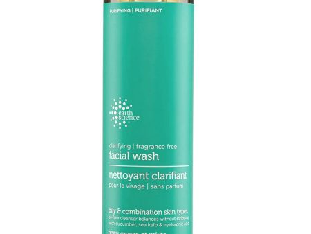 Earth Science, Clarifying Facial Wash, Fragrance-Free, 8 fl oz Online now