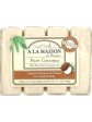 A La Maison de Provence, Pure Coconut Bar Soap Value Pack, 4 Bars Fashion