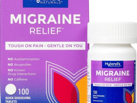 Hyland s, Migraine Relief, 100 Quick-Dissolving Tablets Online Hot Sale