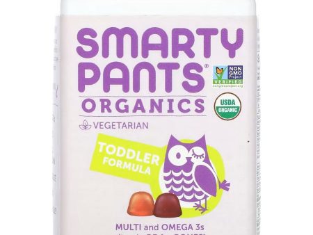 SmartyPants Vitamins, Organics Toddler Formula, 60 Vegetarian Gummies Cheap