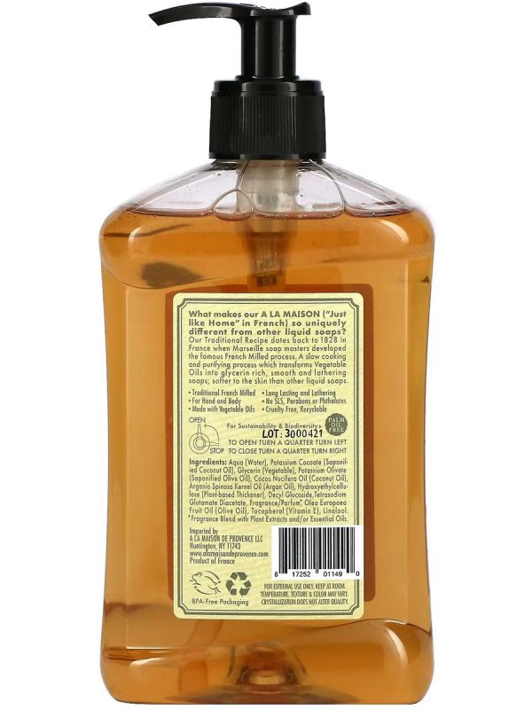 A La Maison de Provence, Plumeria Liquid Soap, 16.9 fl oz Online now