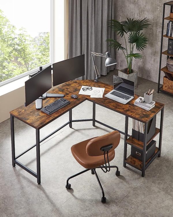 L-Shaped Computer Desk Corner Sale