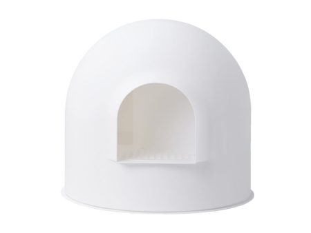 PIDAN Igloo Cat Litter Box | White For Discount