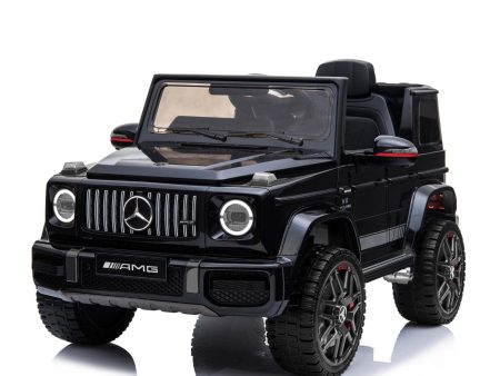 Kahuna Mercedes Benz AMG G63 Licensed Kids Ride-On Electric Car with Remote Control (Black) Fashion