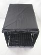 Collapsible Pet Cage with Canvas Cover - 36  for Dogs, Cats, and Rabbits Hot on Sale