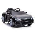 Audi Sport Licensed Kids Electric Ride On Car Remote Control - Black Cheap