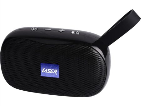 Bluetooth Speaker | Laser | Black Online now