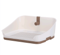 Portable Dog Potty Training Tray with Wall - Brown (Medium) Supply