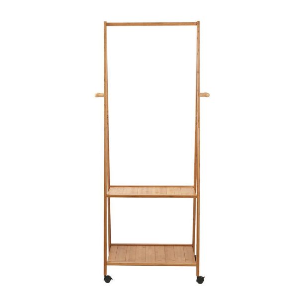 Bamboo Hanger Stand | Wooden Clothes Rack | Display Shelf For Sale