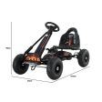 G95 Kids Ride On Pedal-Powered Go Kart - Black For Sale