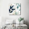 White Frame Canvas Wall Art | 2 Sets | 70cmx70cm | Watercolor Leaves Online now