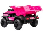 Electric Ride On Toy Dump Truck with Bluetooth Music | Pink Color | ROVO KIDS Brand For Discount