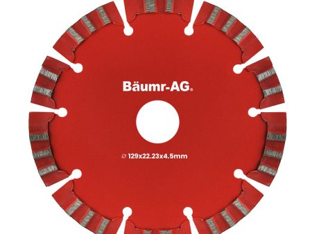 8 x Baumr-AG 5  Replacement Diamond Blades for Wall Chaser Machines on Sale