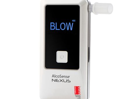 Alcosense® Nexus Personal Breathalyser With Bluetooth Mobile App | AS3547 Certified Online Sale