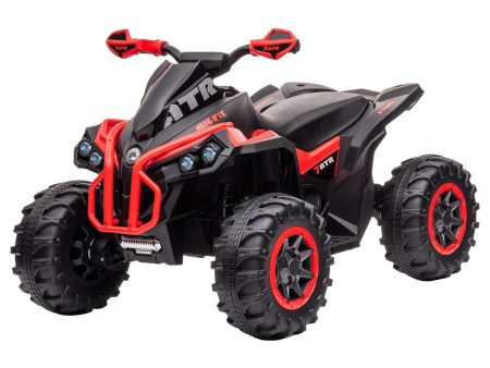 Kids Electric Ride On Quad Bike Toy ATV 50W Red by Kahuna GTS99 For Cheap