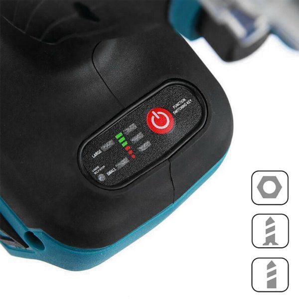 1 2  Cordless Impact Wrench Driver for Makita 18V Battery Sale