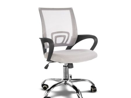 EKKIO Ergonomic Office Chair with Breathable Mesh Design and Lumbar Back Support (Grey) EK-OC-105-JF Cheap