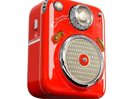 DIVOOM Beetle FM Speaker | Red Online