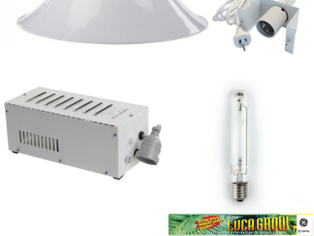 1000w HPS Grow Light Kit | Lucagrow Bulb + 900mm Deep Bowl + Ballast Online