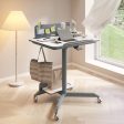 Sit and Stand Desk | Mobile Home Office | Tilting Desktop on Sale