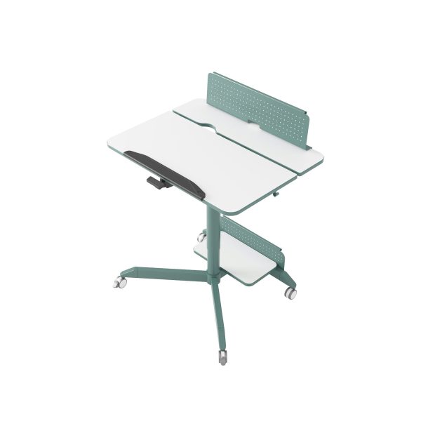 Sit and Stand Desk | Mobile Home Office | Tilting Desktop on Sale