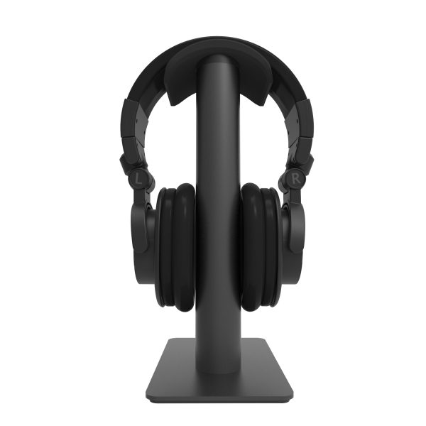 Kanto H2 Premium Universal Desktop Headphone Stand, Black For Sale