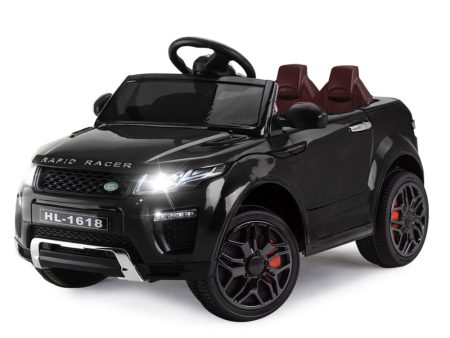 Electric Ride-On Car for Children | 12V Battery Powered | Black Color | ROVO KIDS Brand Online Hot Sale