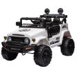 Kahuna Authorized Toyota Electric Kids Ride-on Car Fj Cruiser - White Online