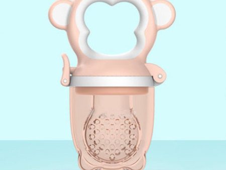 2 X Newborn Baby Food Nipple Feeder | Pink | Safety Silicone | Large Online Sale