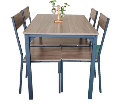 5 Piece Kitchen Dining Room Table and Chairs Set Furniture by YES4HOMES For Discount