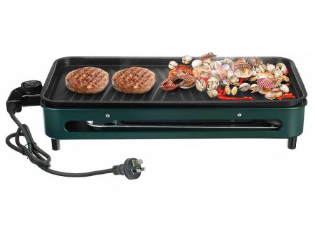 1500W Portable Electric Pan Grill | Smokeless | Non-Stick | for BBQ Fashion