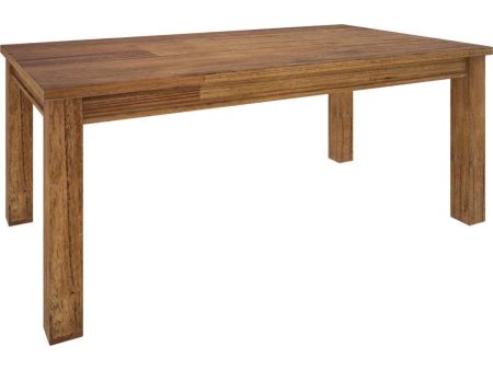 Birdsville Dining Table | 225cm | Solid Mt Ash Wood | Brown Hot on Sale