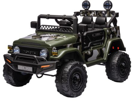 Kahuna Authorised Toyota FJ Cruiser Kids Electric Ride On Car - Green Supply