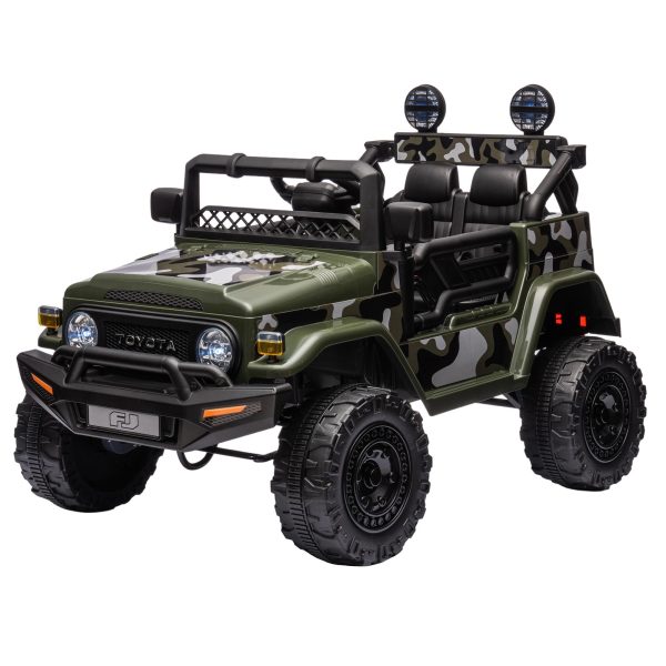 Kahuna Authorised Toyota FJ Cruiser Kids Electric Ride On Car - Green Supply