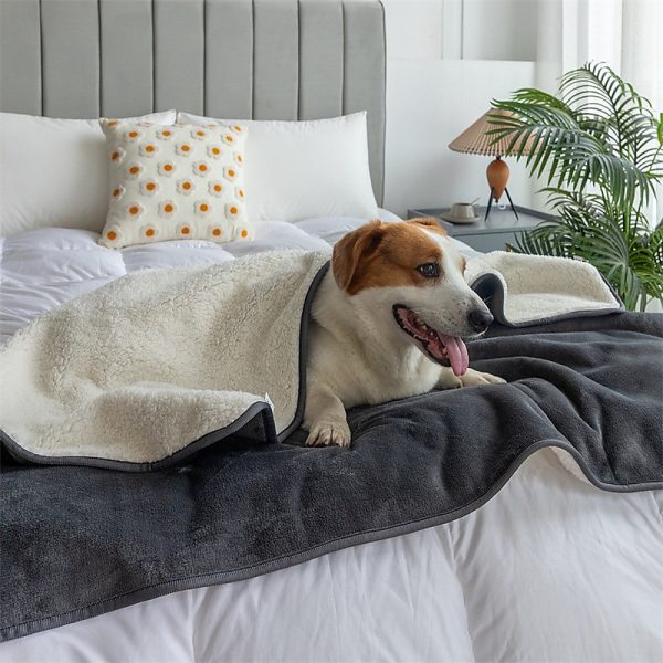 Premium Waterproof Reversible Pet Dog Blanket Bed | Protects Couch Bed from Spills For Discount