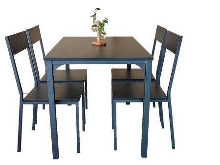 5 Piece Kitchen Dining Room Table and Chairs Set Furniture by YES4HOMES Online Sale