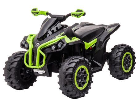 Kids Electric Ride On Quad Bike Toy ATV 50W Green by Kahuna GTS99 Sale